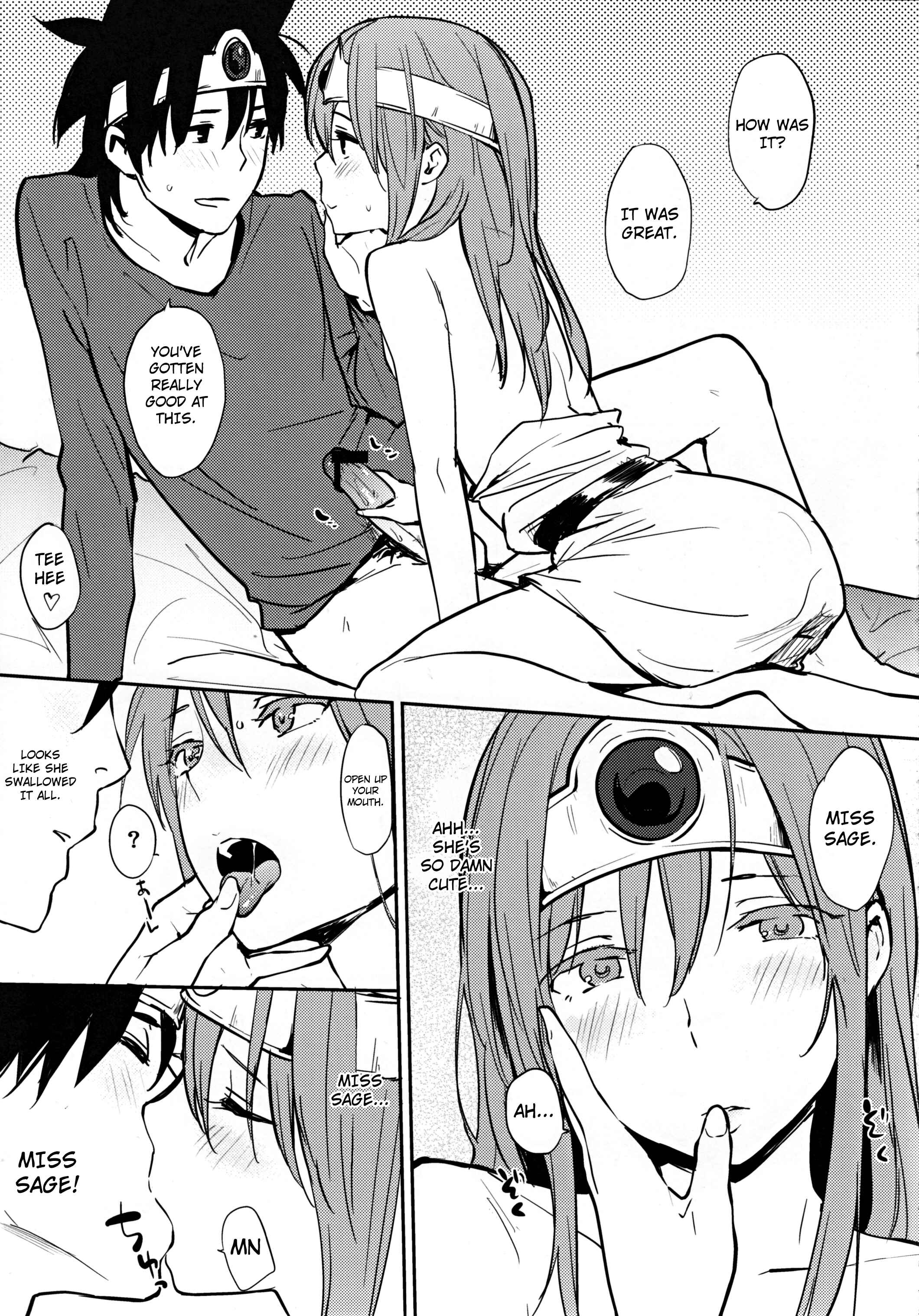 Page 11 Chapter Unknown_0b6a Dragon Quest III - Kenja-san Level 14 (Doujinshi)