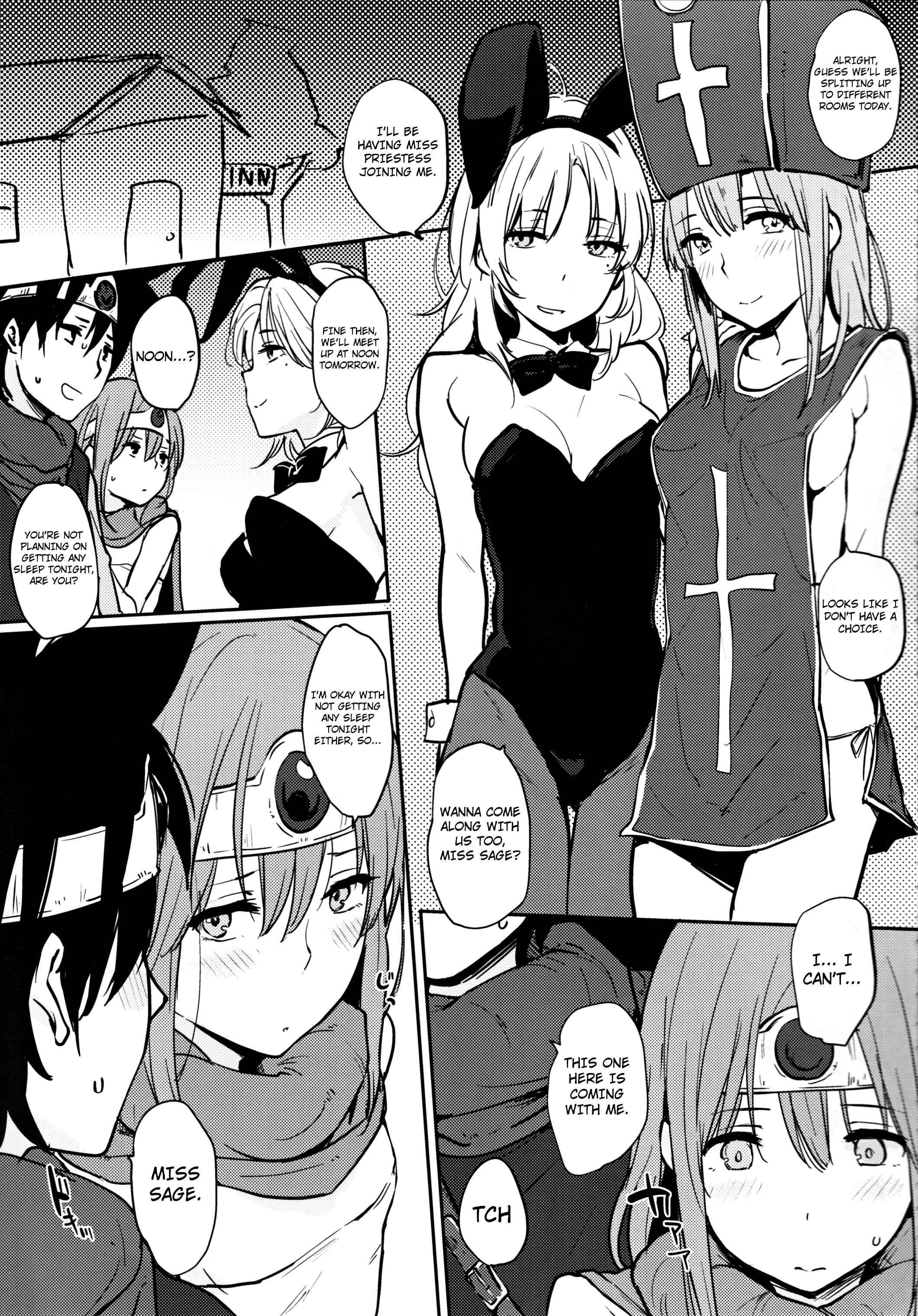 Page 9 Chapter Unknown_0b6a Dragon Quest III - Kenja-san Level 14 (Doujinshi)