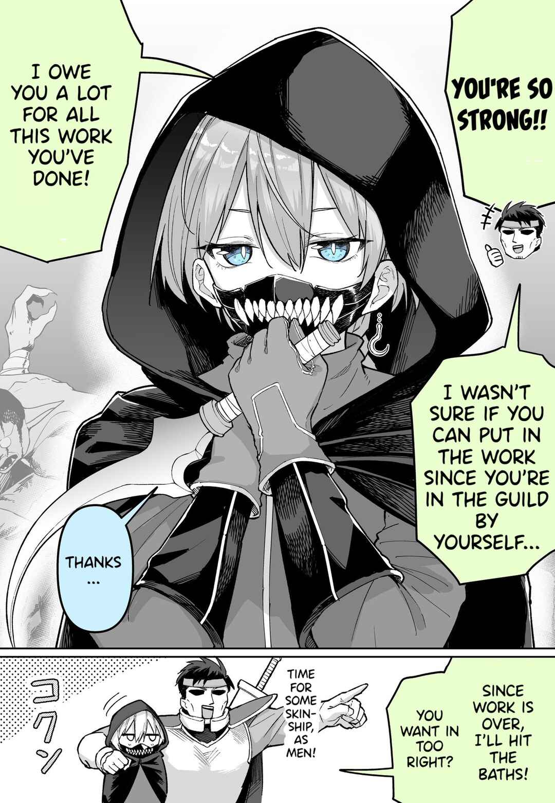 Page 1 Chapter Unknown_808e Bocchi no Yatoware Assassin-kun…?