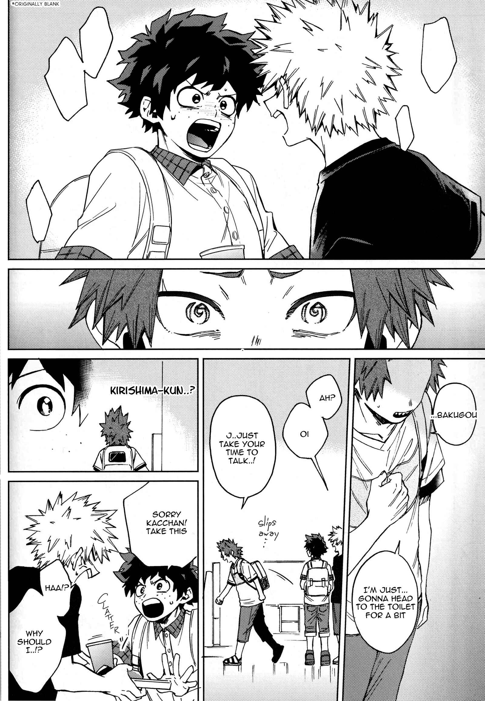 Page 38 Chapter Unknown_8d1f Boku no Hero Academia - Kanchigai da yo! Kirishima-kun! (Doujinshi)