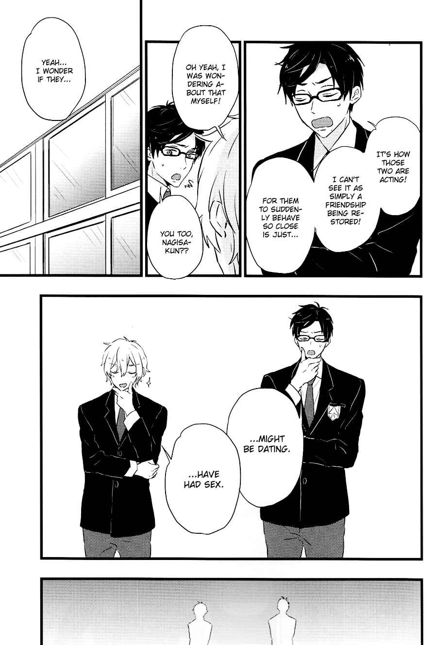 Page 8 Chapter Unknown_a1f3 Free! - Bokutachi no Senpai Tsukiatte Nai Wake ga Nai (Doujinshi)