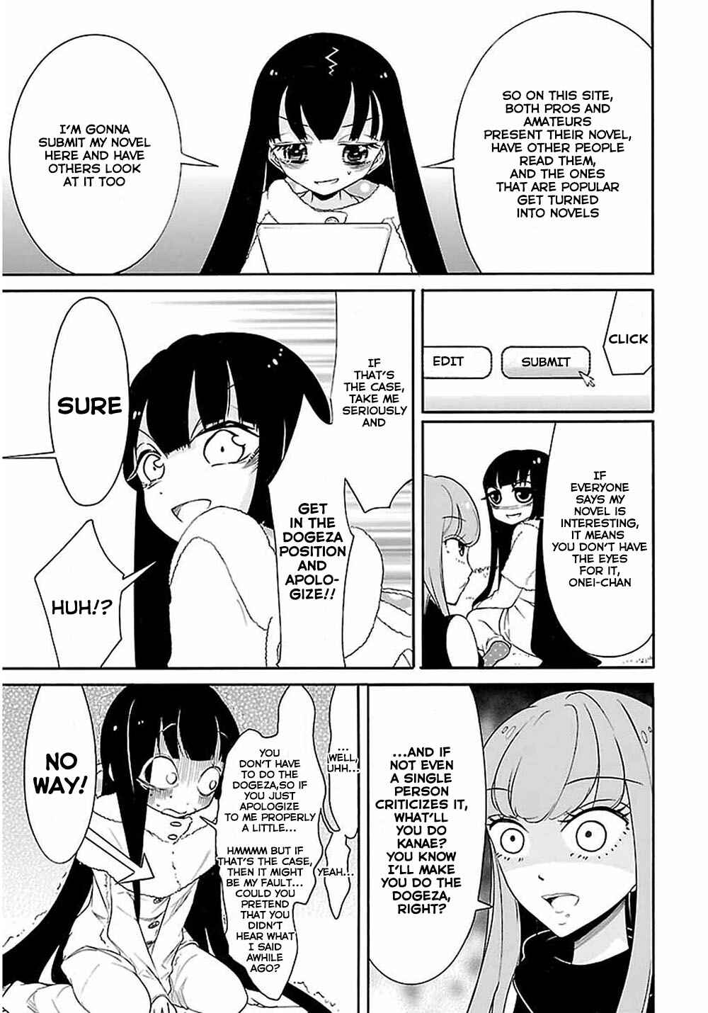 Page 7 Chapter 3 Write Sisters