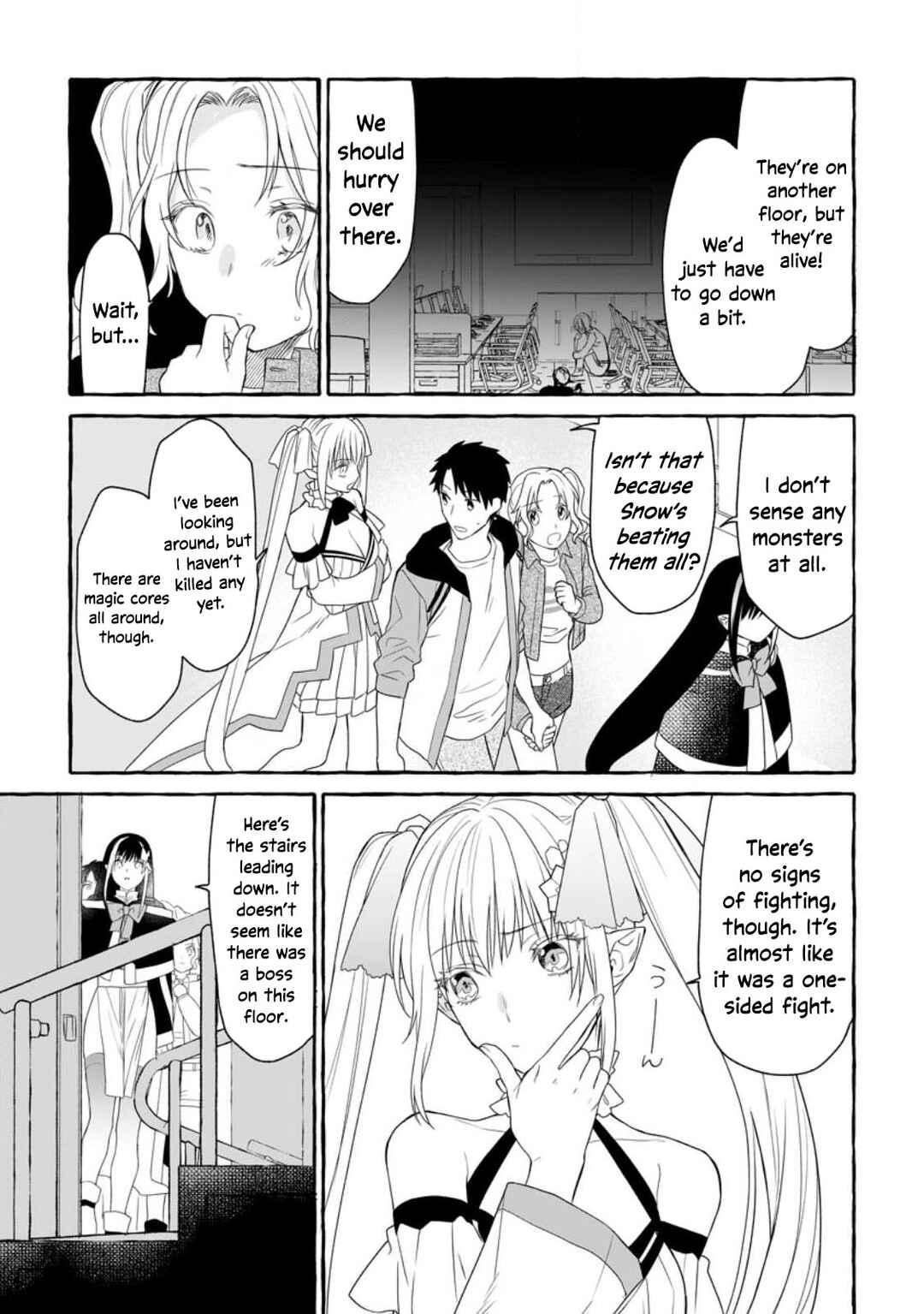 Page 28 Chapter 14 Dungeon no Aru Sekai de Kashikoku Sukoyaka ni Ikiru Houhou