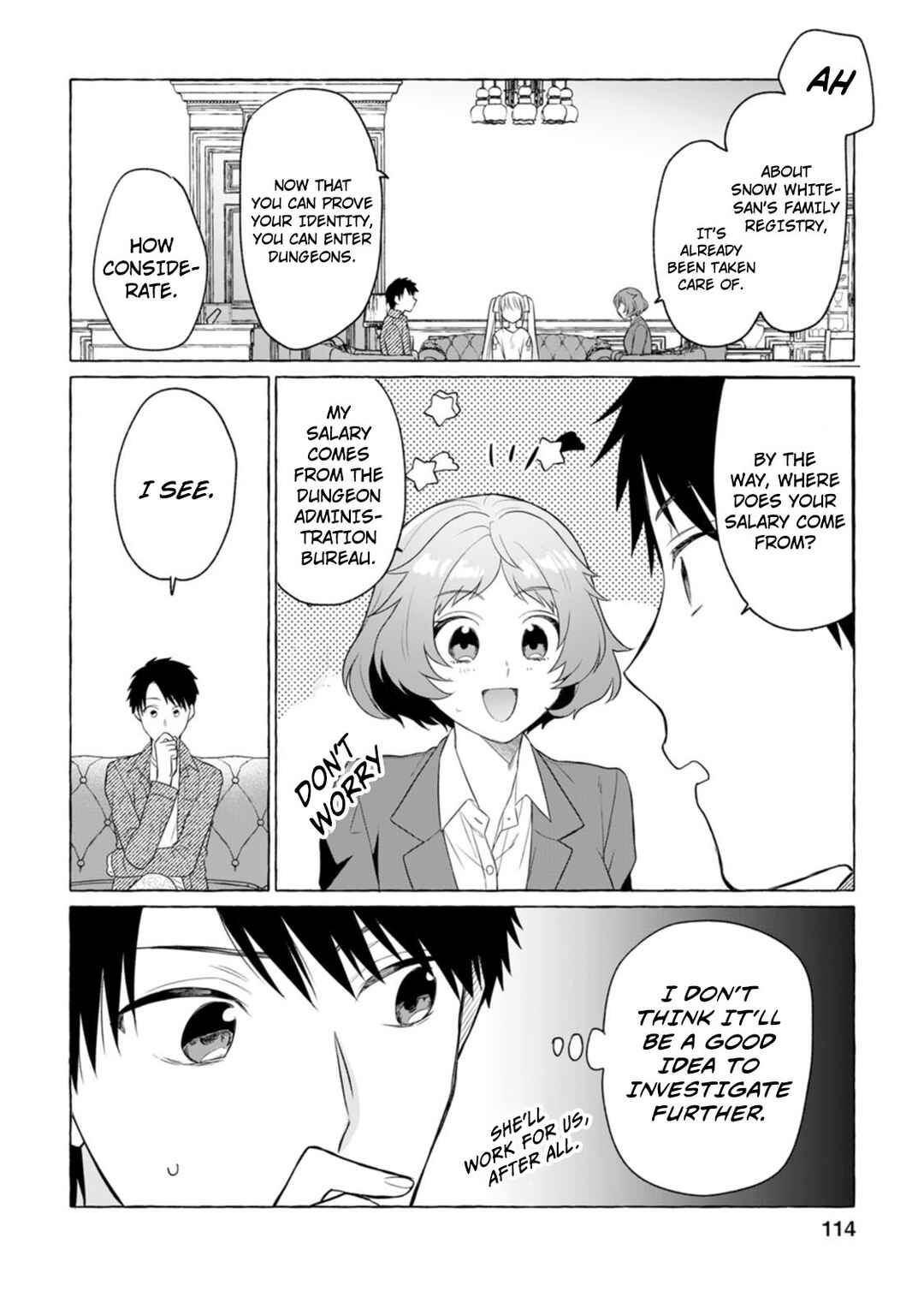Page 23 Chapter 4 Dungeon no Aru Sekai de Kashikoku Sukoyaka ni Ikiru Houhou