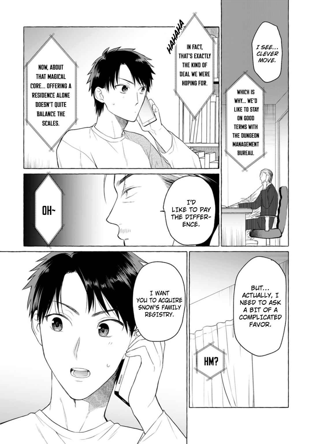 Page 4 Chapter 4 Dungeon no Aru Sekai de Kashikoku Sukoyaka ni Ikiru Houhou