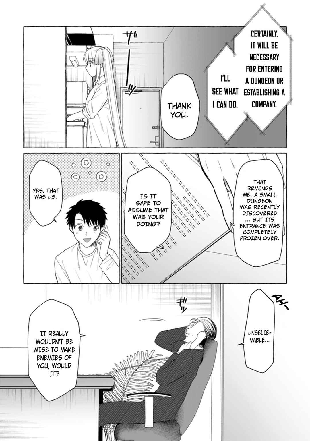 Page 5 Chapter 4 Dungeon no Aru Sekai de Kashikoku Sukoyaka ni Ikiru Houhou