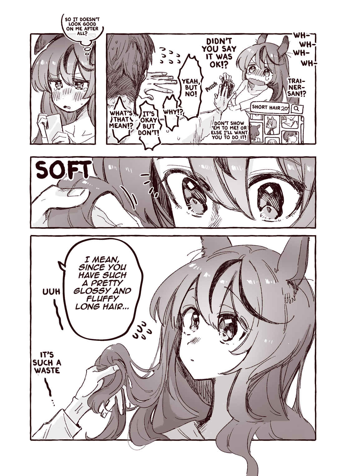 Page 15 Chapter Unknown_3dcc Uma Musume Pretty Derby - A bit matured Nature-San who keeps being together with Trainer-San for some reason! (Doujinshi)