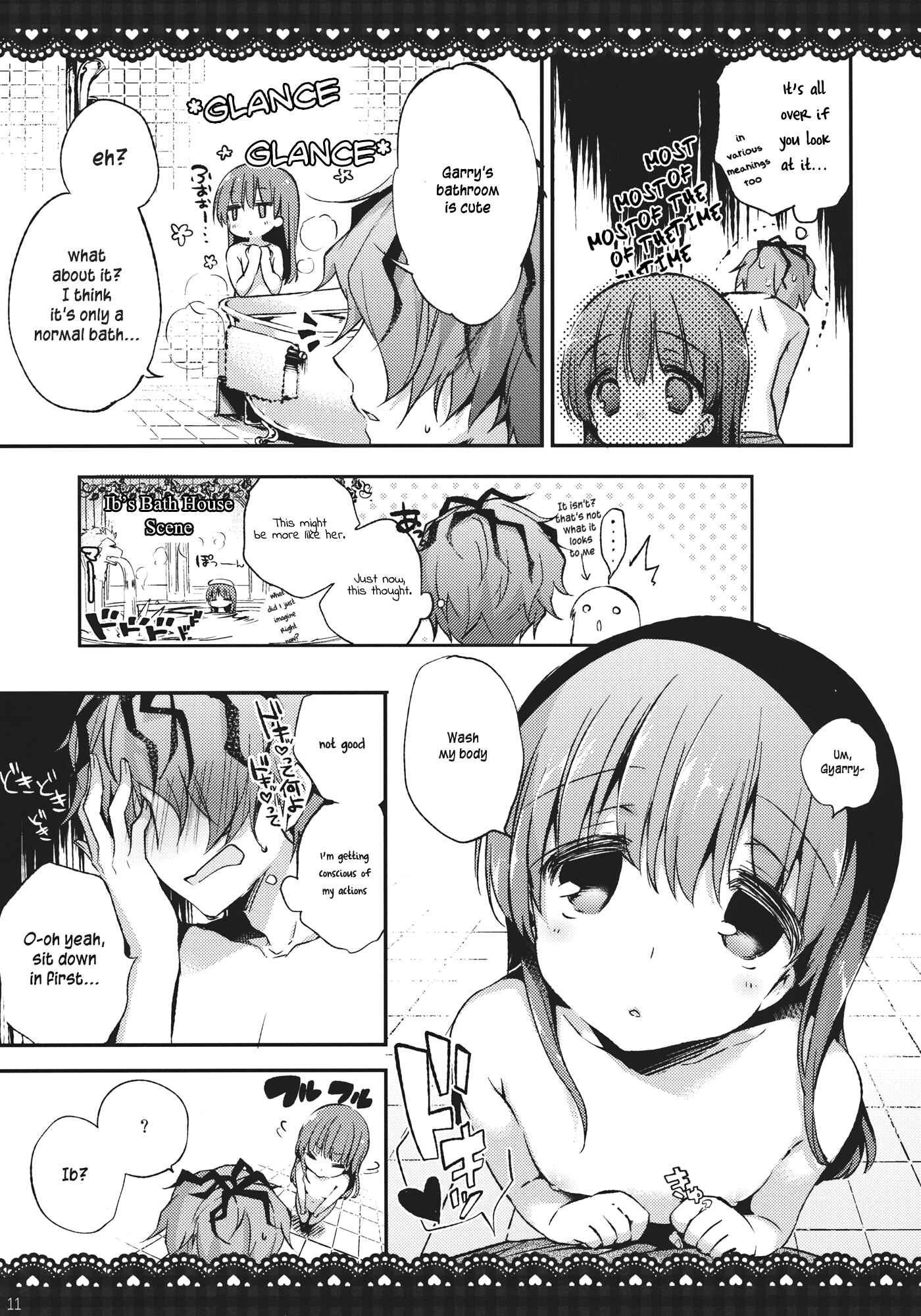 Page 10 Chapter Unknown_7f80 Ib - Ib to Garry o Issho ni Ofuro ni Ireru to Dou Naru no? (Doujinshi)