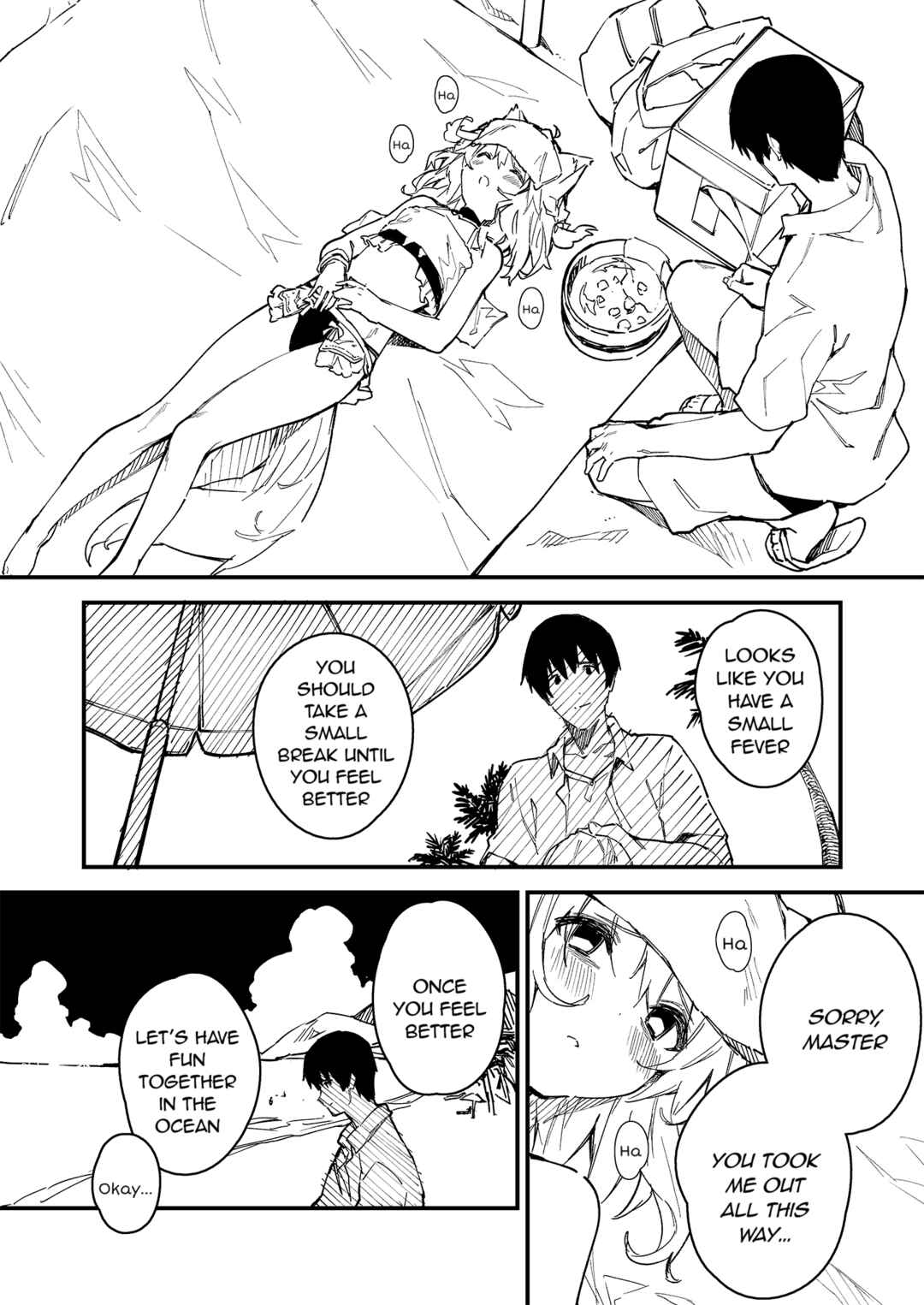 Page 3 Chapter 8 Kemomimi Meido ga Ie ni iru