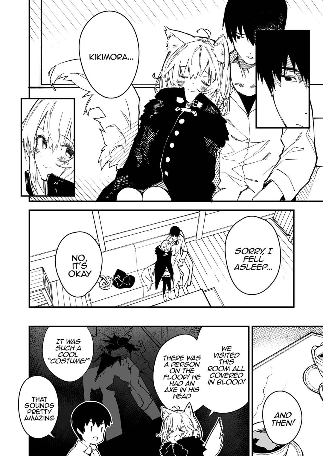 Page 4 Chapter 12 Kemomimi Meido ga Ie ni iru