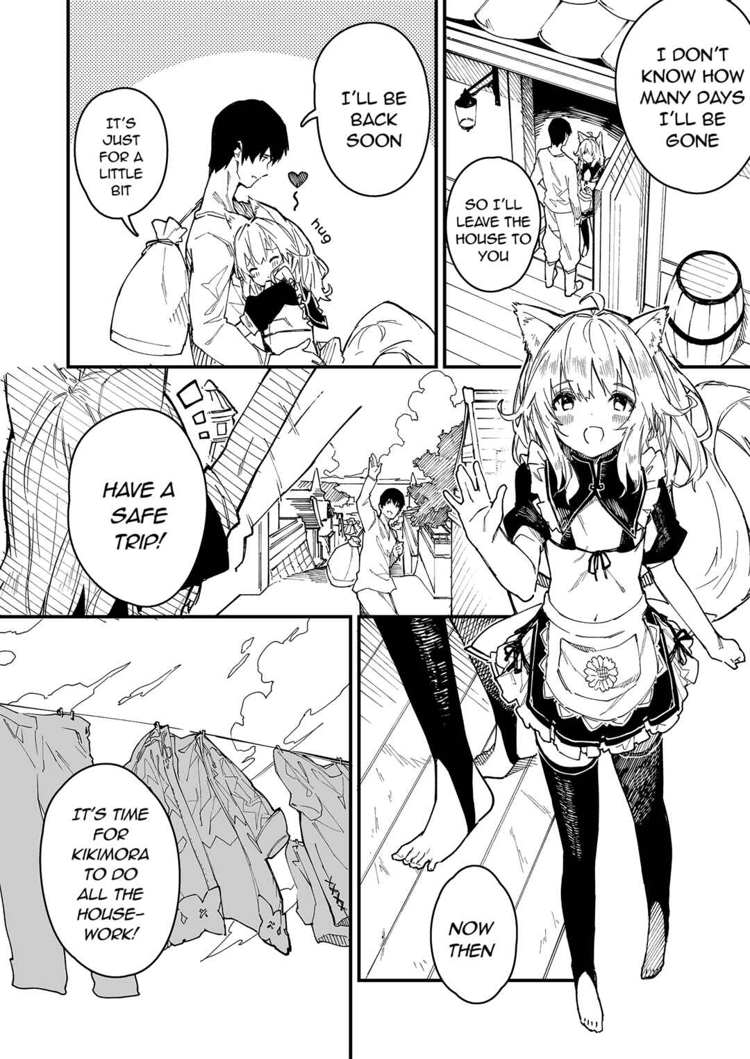 Page 1 Chapter 7 Kemomimi Meido ga Ie ni iru