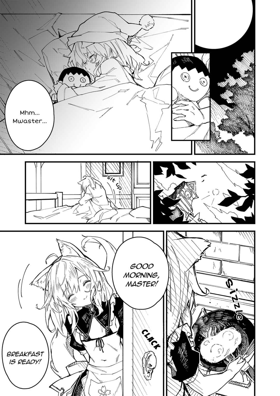 Page 4 Chapter 7 Kemomimi Meido ga Ie ni iru