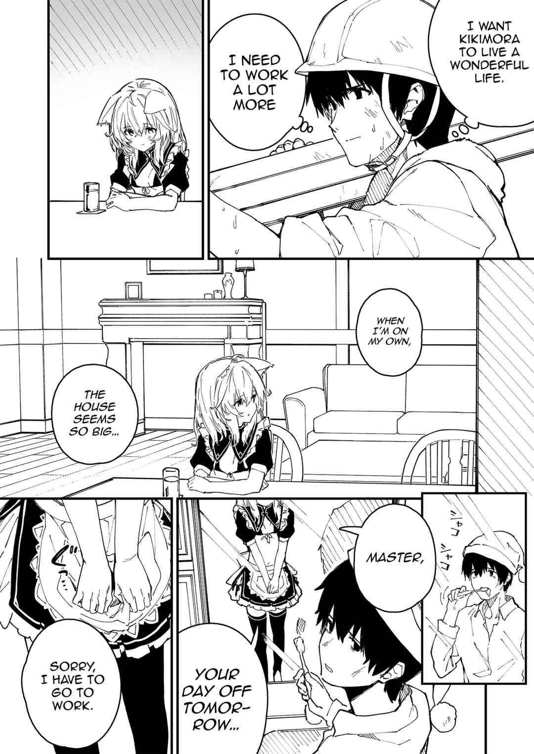Page 3 Chapter 30 Kemomimi Meido ga Ie ni iru