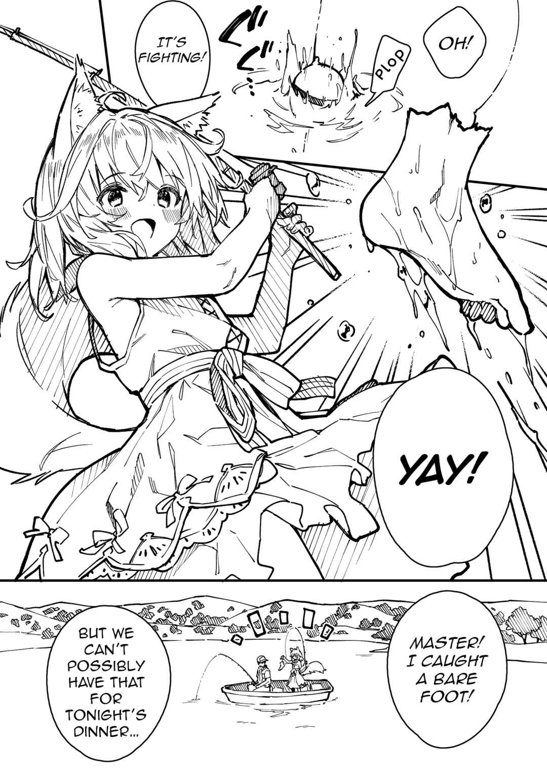 Page 1 Chapter 18 Kemomimi Meido ga Ie ni iru