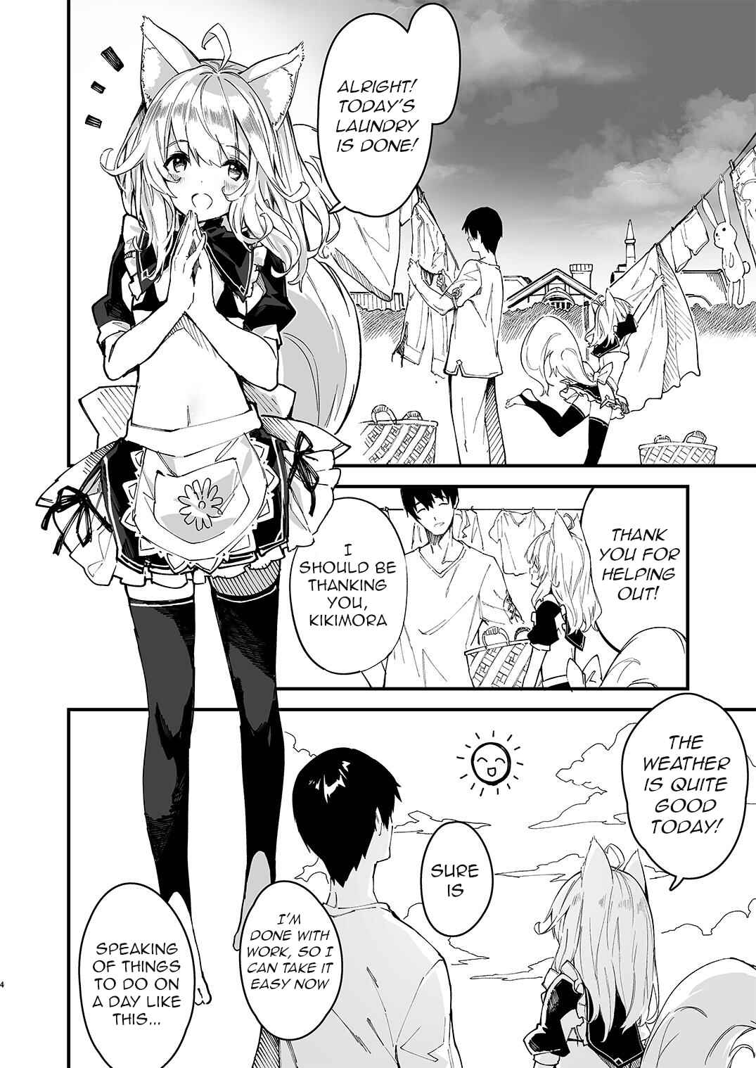 Page 1 Chapter 6 Kemomimi Meido ga Ie ni iru