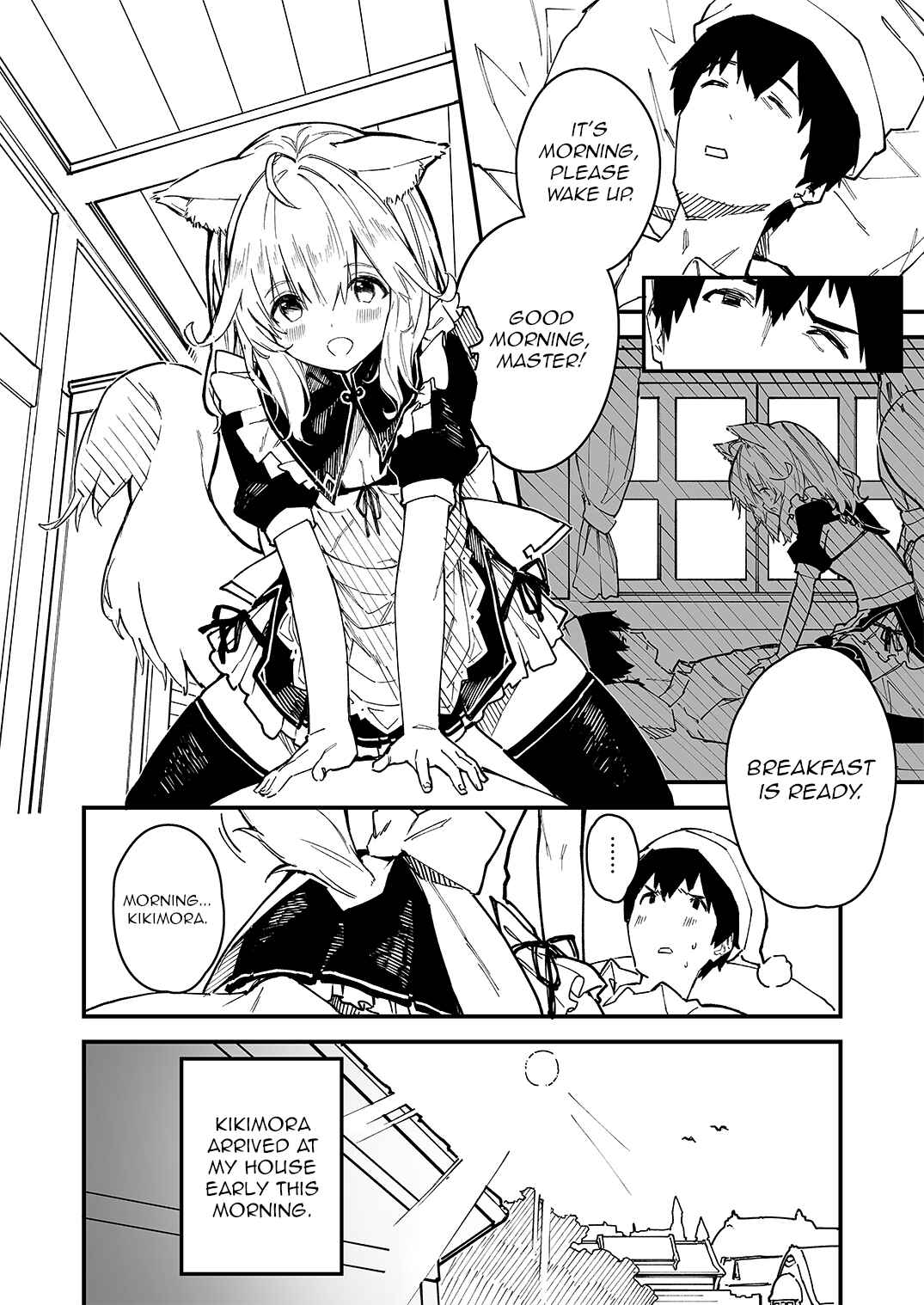 Page 1 Chapter 3 Kemomimi Meido ga Ie ni iru