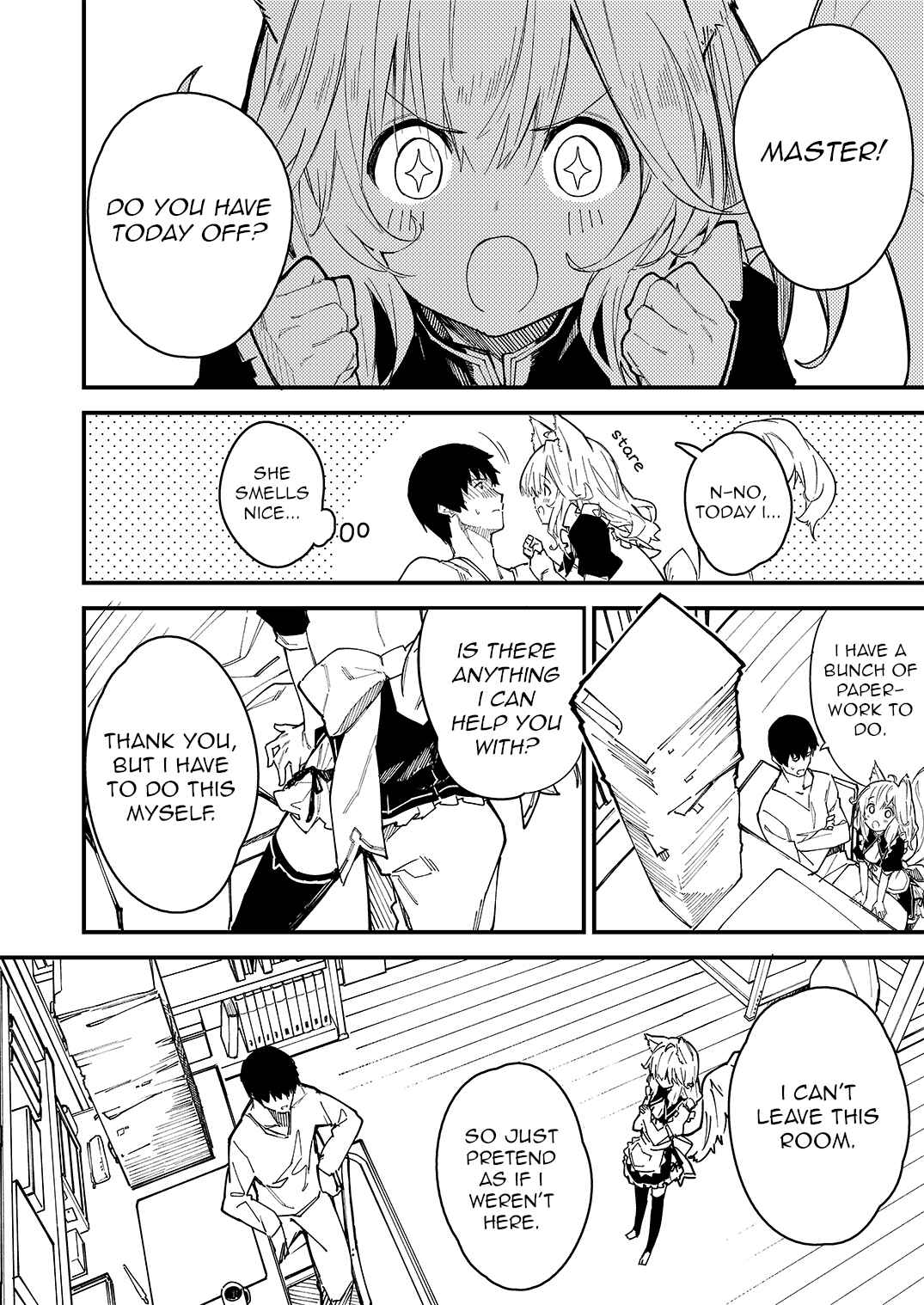 Page 1 Chapter 4 Kemomimi Meido ga Ie ni iru
