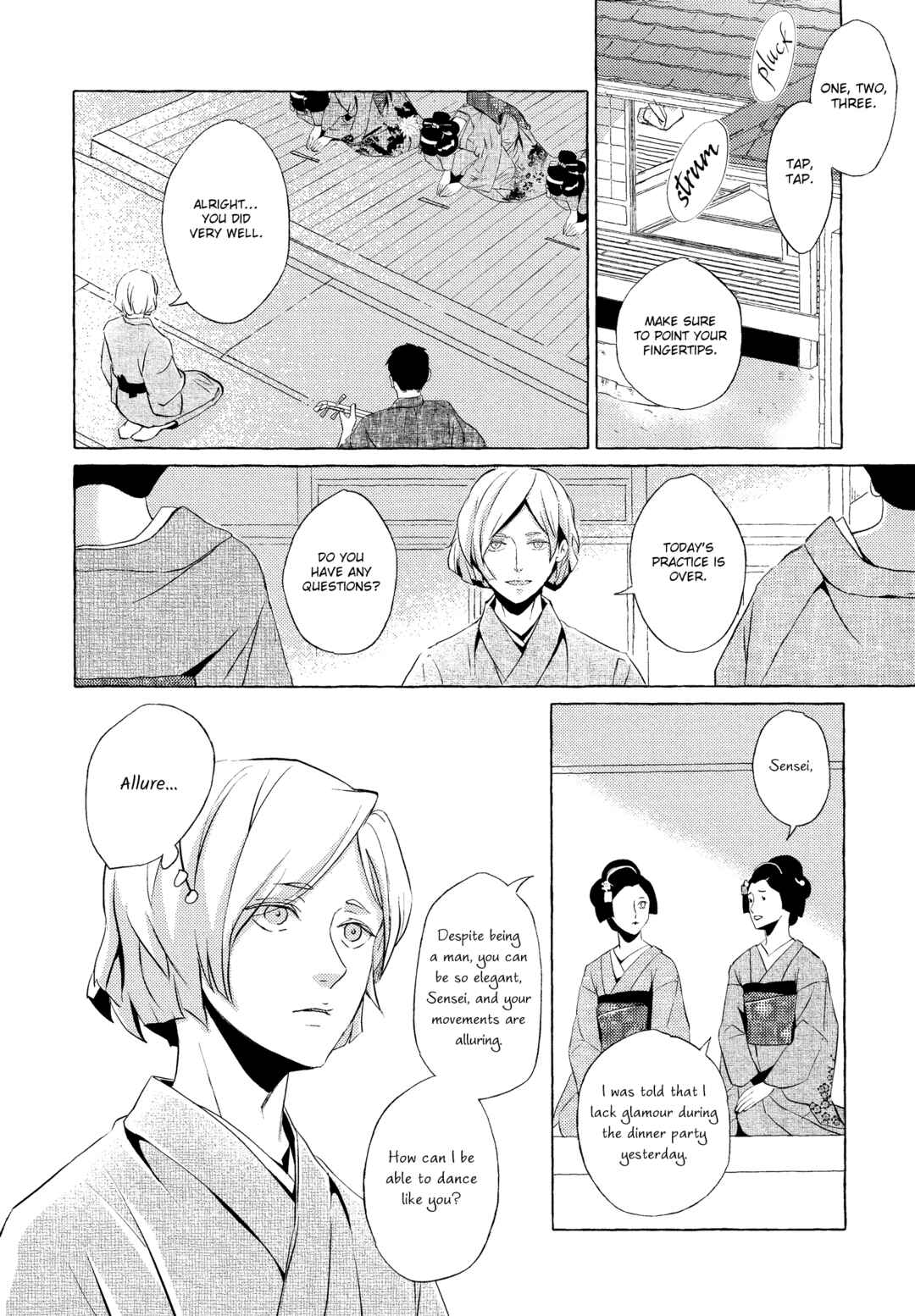 Page 34 Chapter 3 Makotoshiyaka ni Mau Hana wa