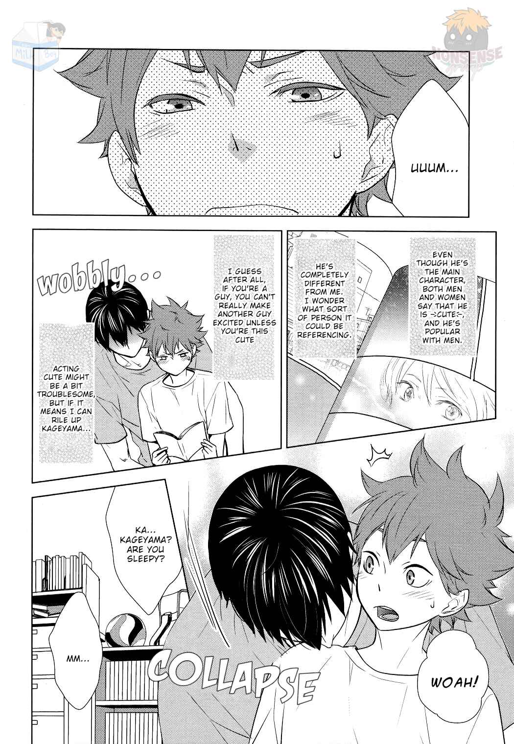 Page 14 Chapter Unknown_30e5 Haikyuu!! -Lovemaking Techniques Learned from BL Manga (Doujinshi)