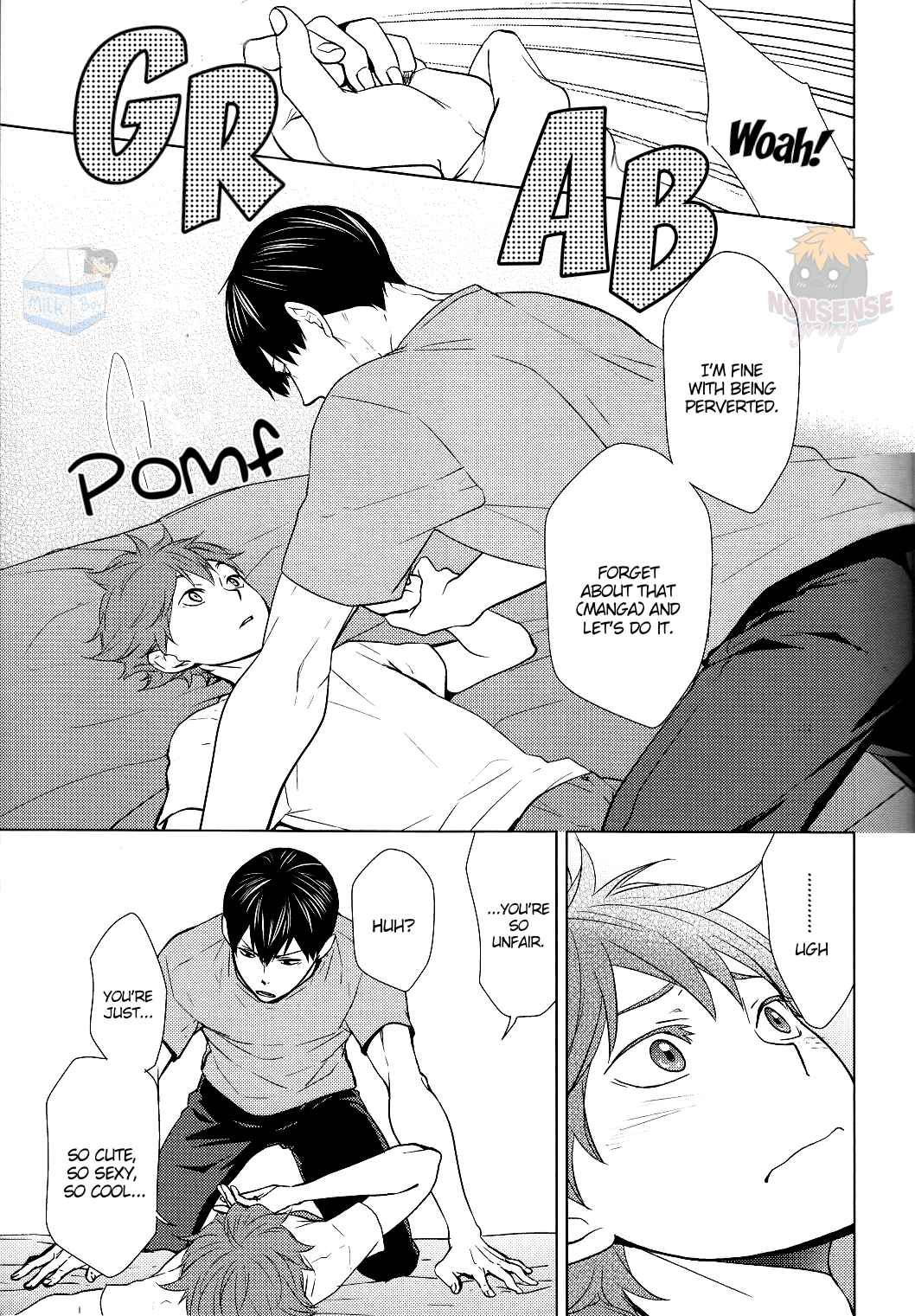 Page 17 Chapter Unknown_30e5 Haikyuu!! -Lovemaking Techniques Learned from BL Manga (Doujinshi)