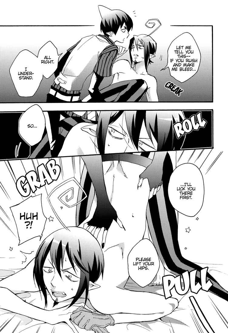 Page 12 Chapter Unknown_b3c2 Blue Exorcist - Who Does the Devil Escort? (Doujinshi)