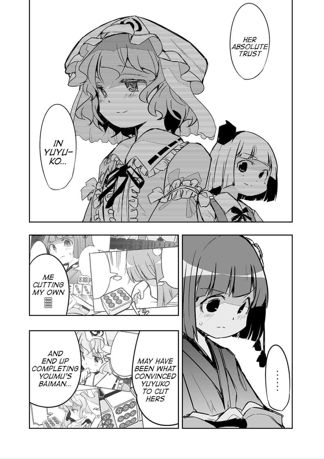Page 2 Chapter 28 Touhou - The Tiles That I Cannot Cut Are Next to None!