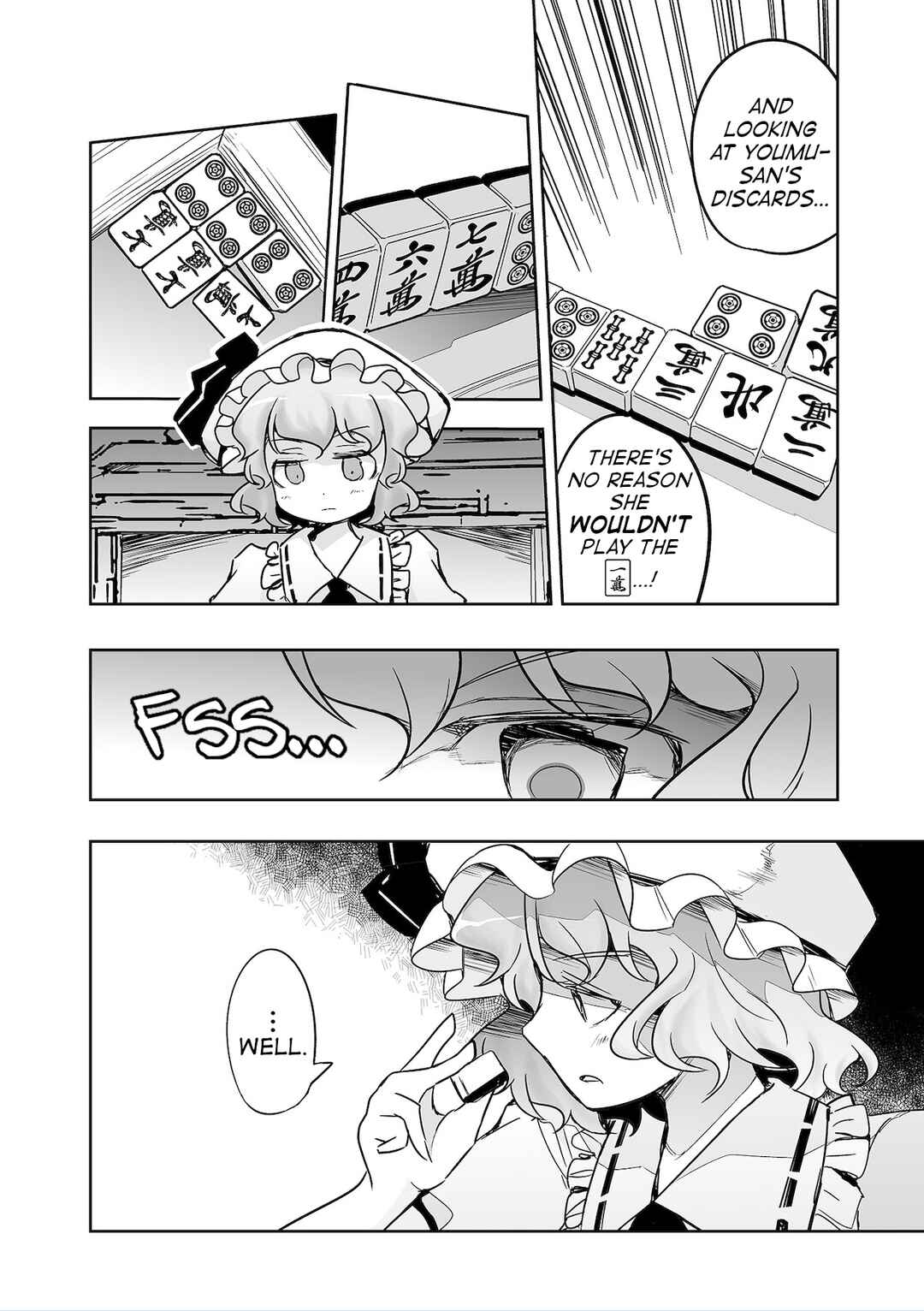 Page 8 Chapter 32 Touhou - The Tiles That I Cannot Cut Are Next to None!