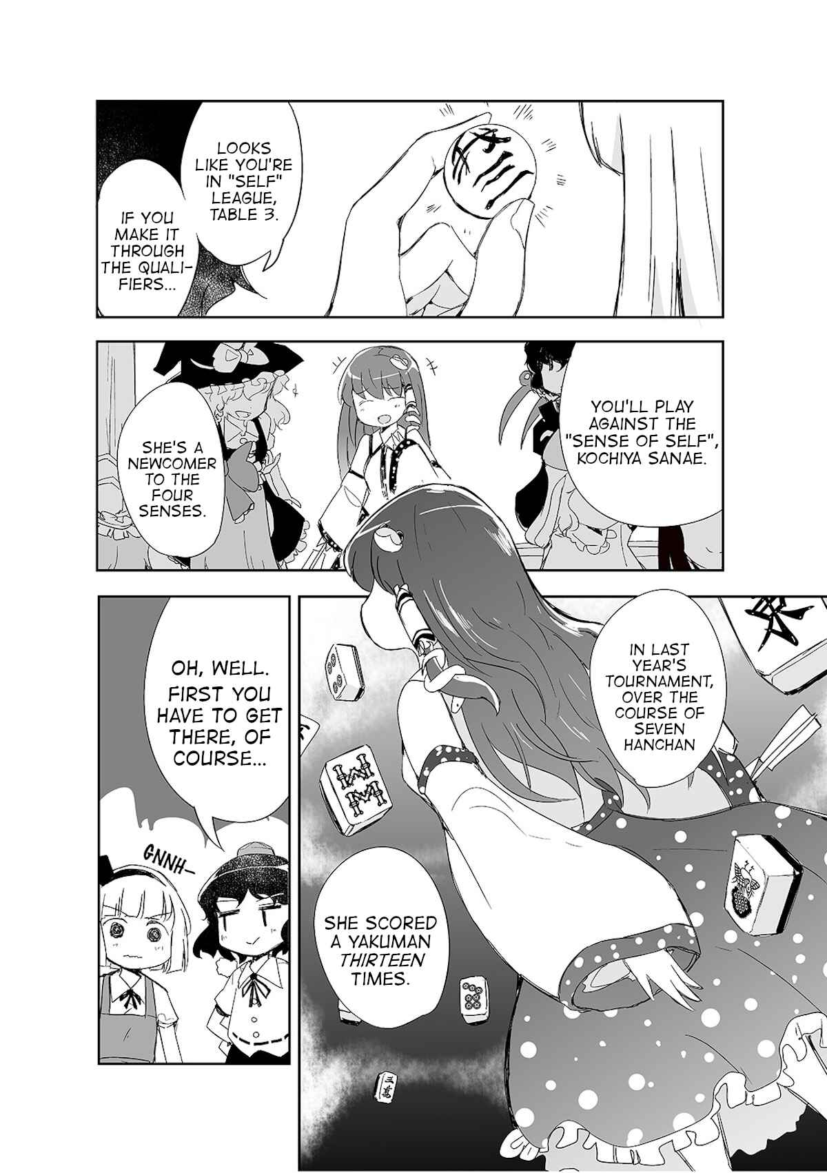 Page 6 Chapter 4 Touhou - The Tiles That I Cannot Cut Are Next to None!
