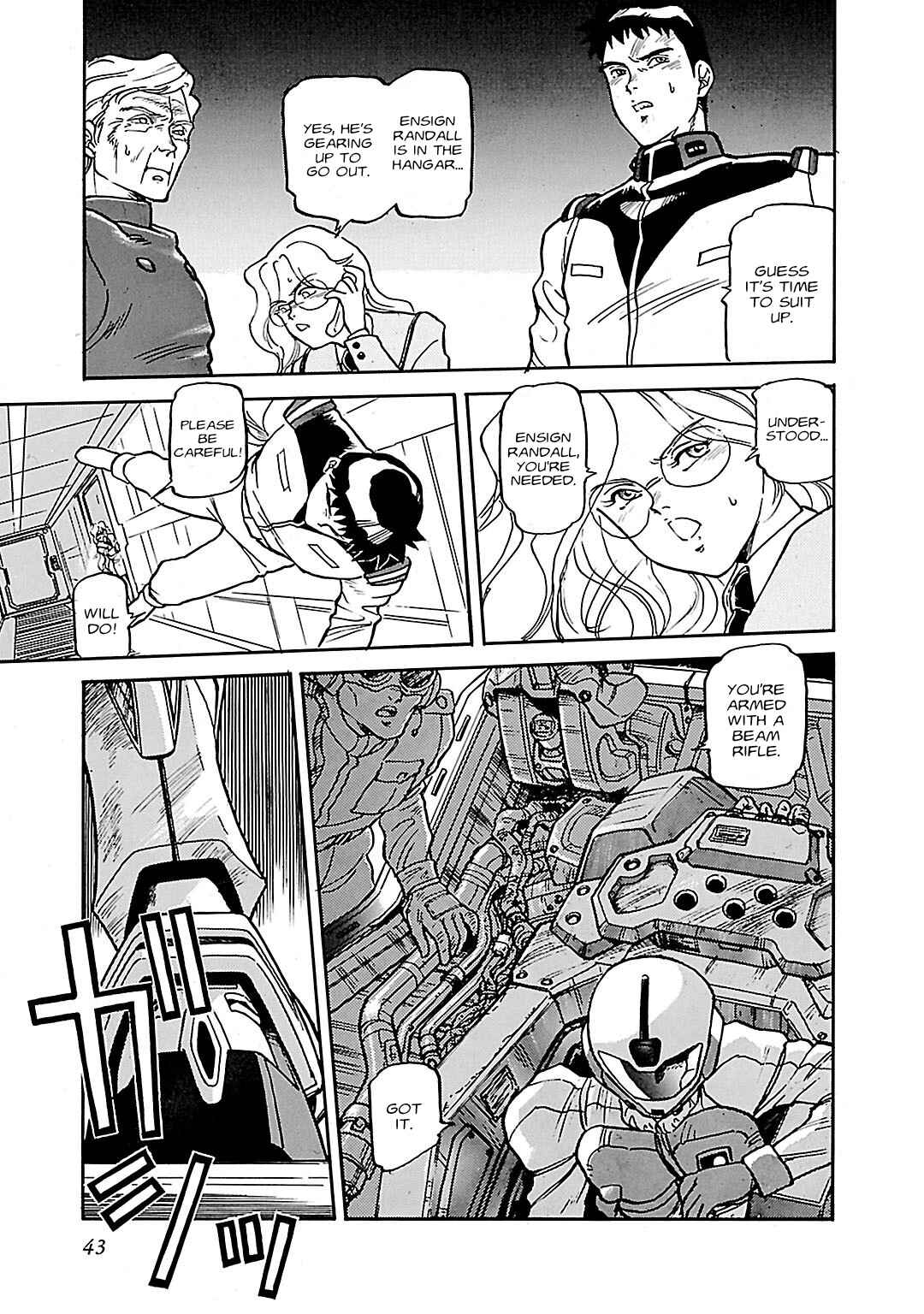 Page 15 Chapter 2 Mobile Suit Gundam Silhouette Formula 91 in U.C. 0123