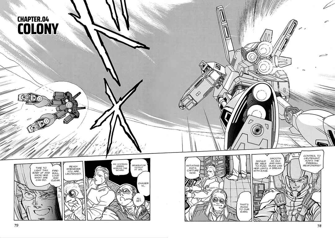 Page 2 Chapter 4 Mobile Suit Gundam Silhouette Formula 91 in U.C. 0123