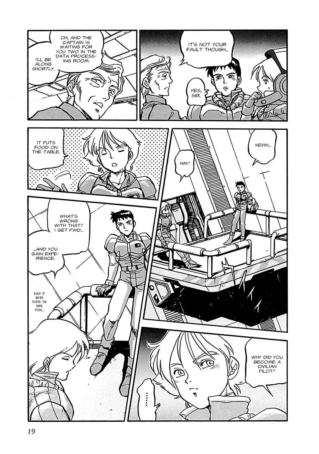 Page 11 Chapter 1 Mobile Suit Gundam Silhouette Formula 91 in U.C. 0123