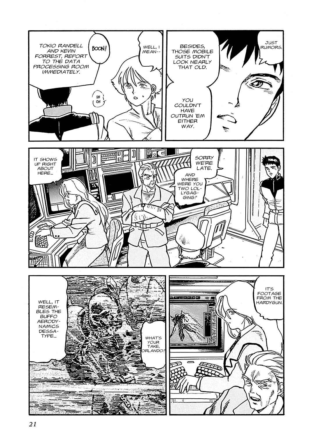 Page 13 Chapter 1 Mobile Suit Gundam Silhouette Formula 91 in U.C. 0123