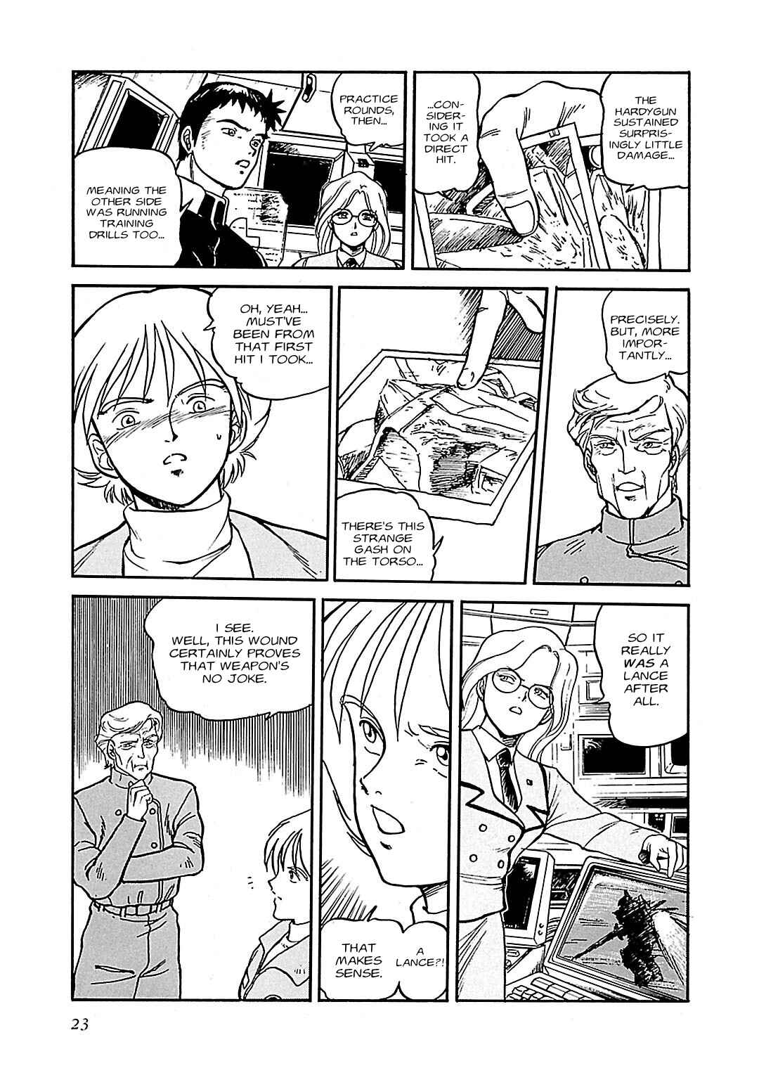 Page 15 Chapter 1 Mobile Suit Gundam Silhouette Formula 91 in U.C. 0123