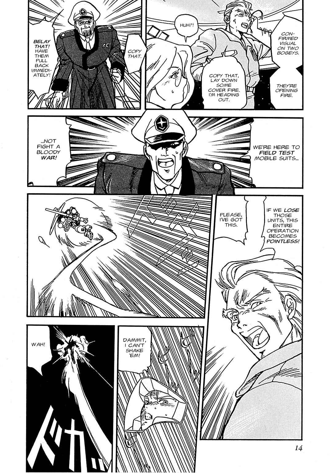 Page 6 Chapter 1 Mobile Suit Gundam Silhouette Formula 91 in U.C. 0123