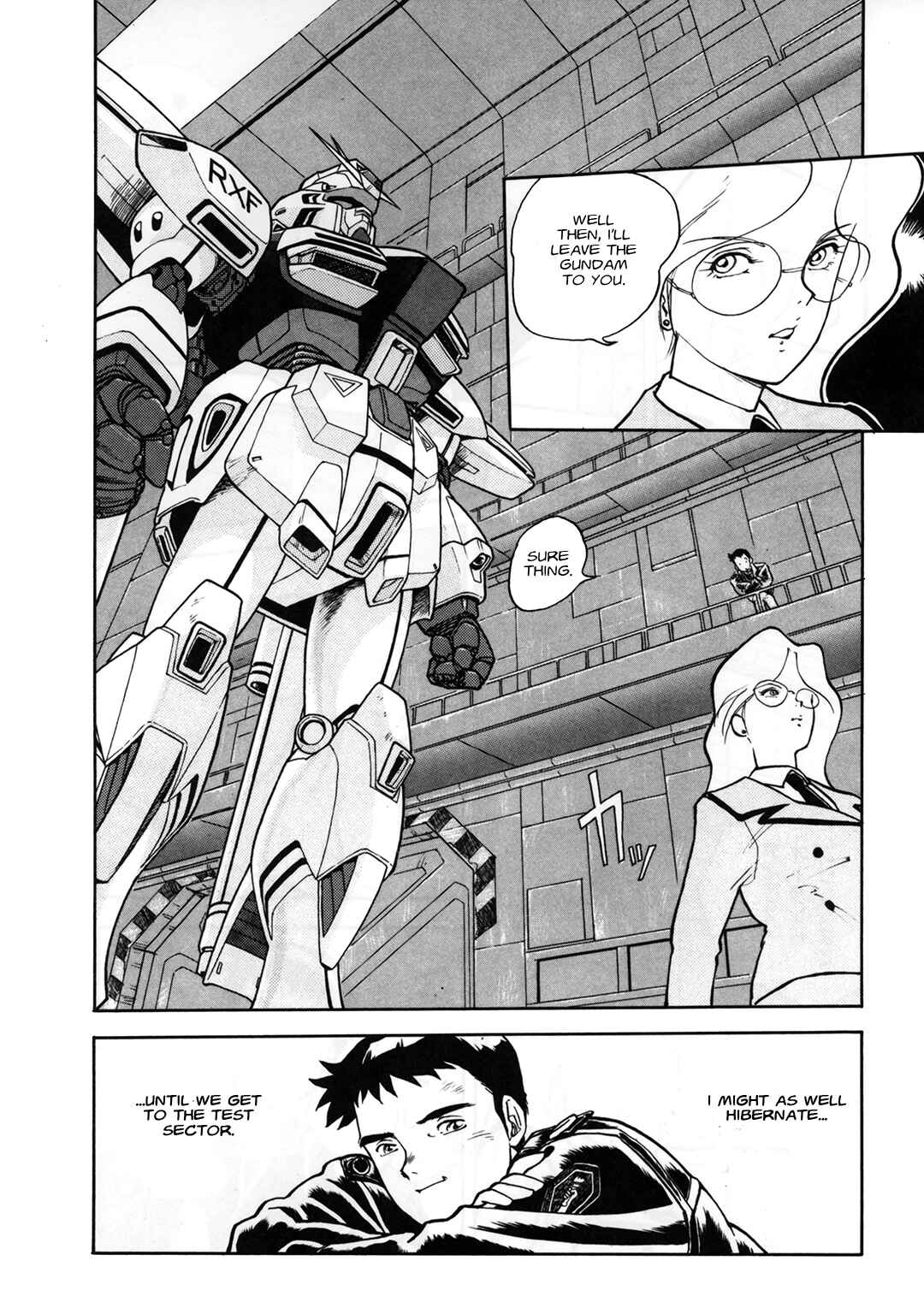 Page 9 Chapter 0 Mobile Suit Gundam Silhouette Formula 91 in U.C. 0123