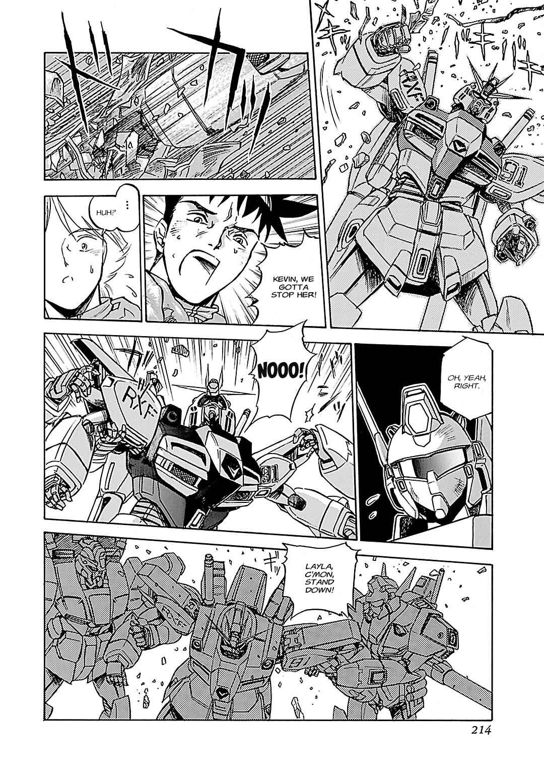 Page 6 Chapter 10 Mobile Suit Gundam Silhouette Formula 91 in U.C. 0123