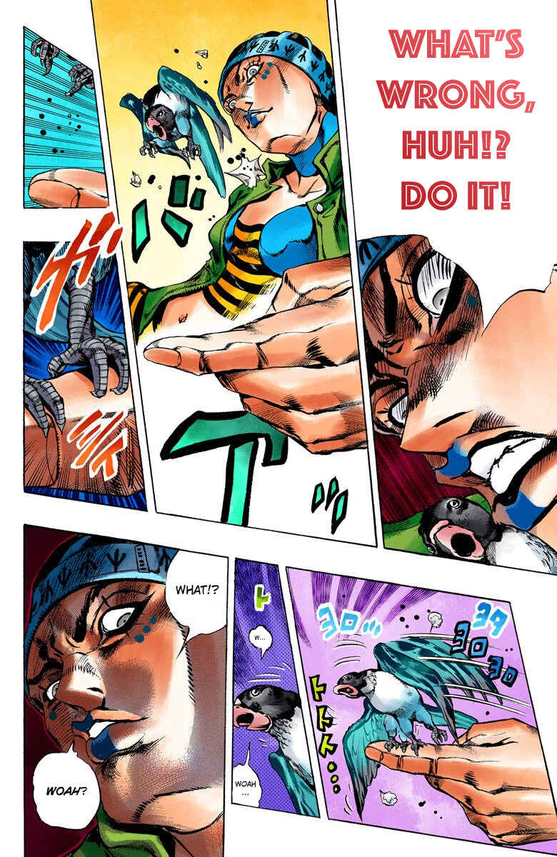Page 13 Chapter 5 JoJos Bizarre Adventure, Part 6: Stone Ocean (Official Colored)