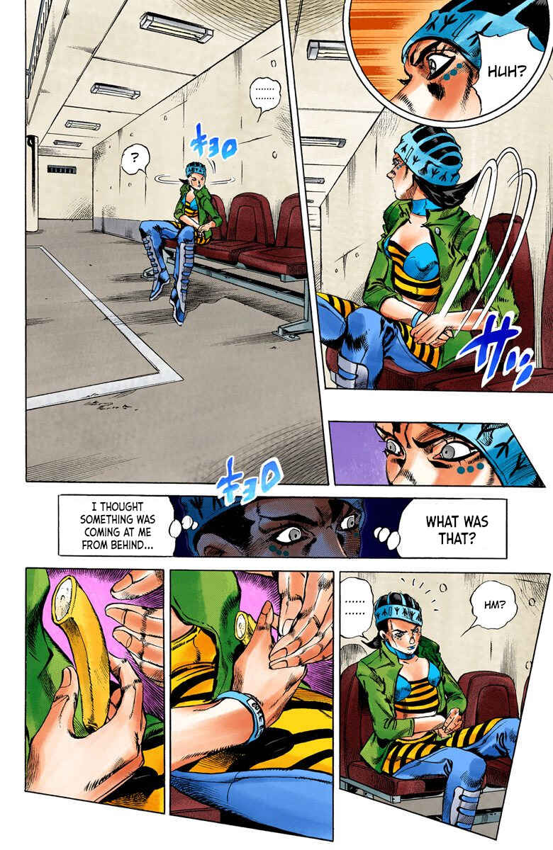 Page 15 Chapter 5 JoJos Bizarre Adventure, Part 6: Stone Ocean (Official Colored)
