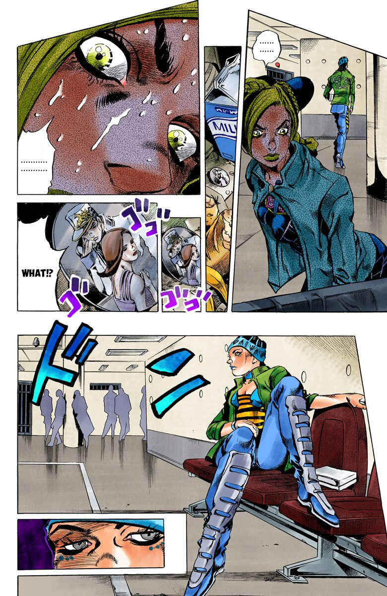 Page 9 Chapter 5 JoJos Bizarre Adventure, Part 6: Stone Ocean (Official Colored)