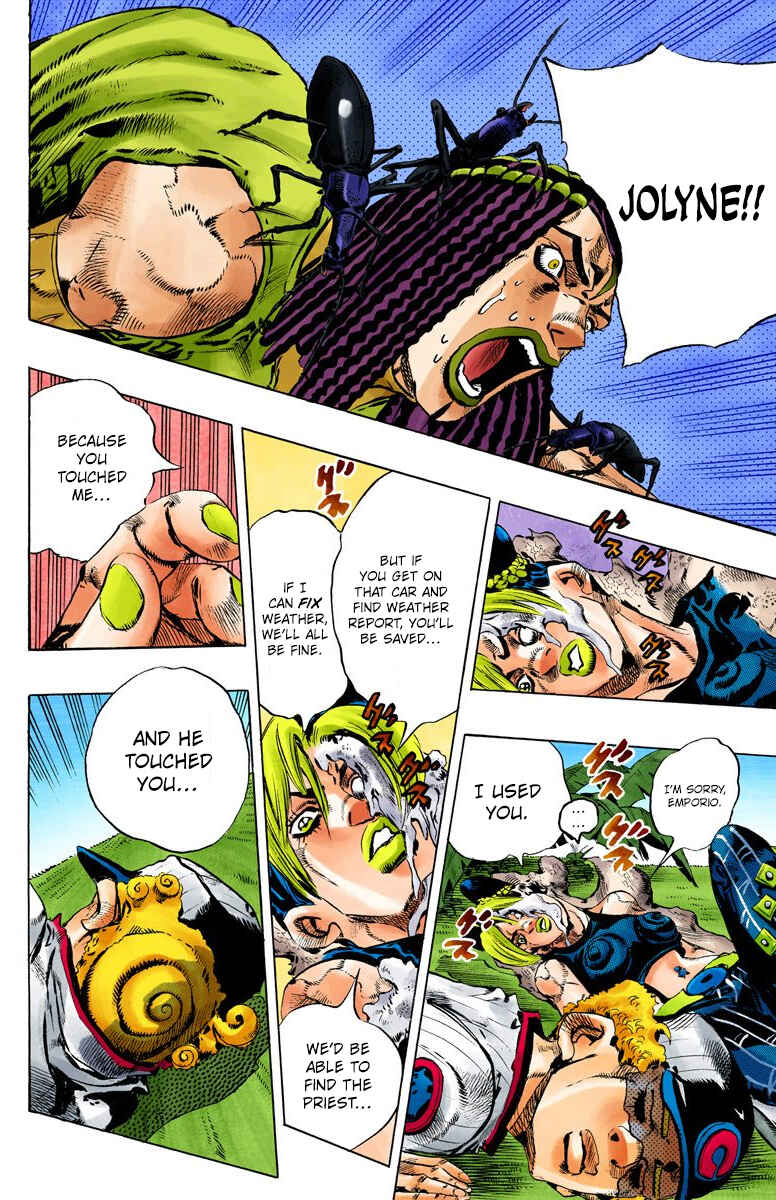 Page 16 Chapter 132 JoJos Bizarre Adventure, Part 6: Stone Ocean (Official Colored)
