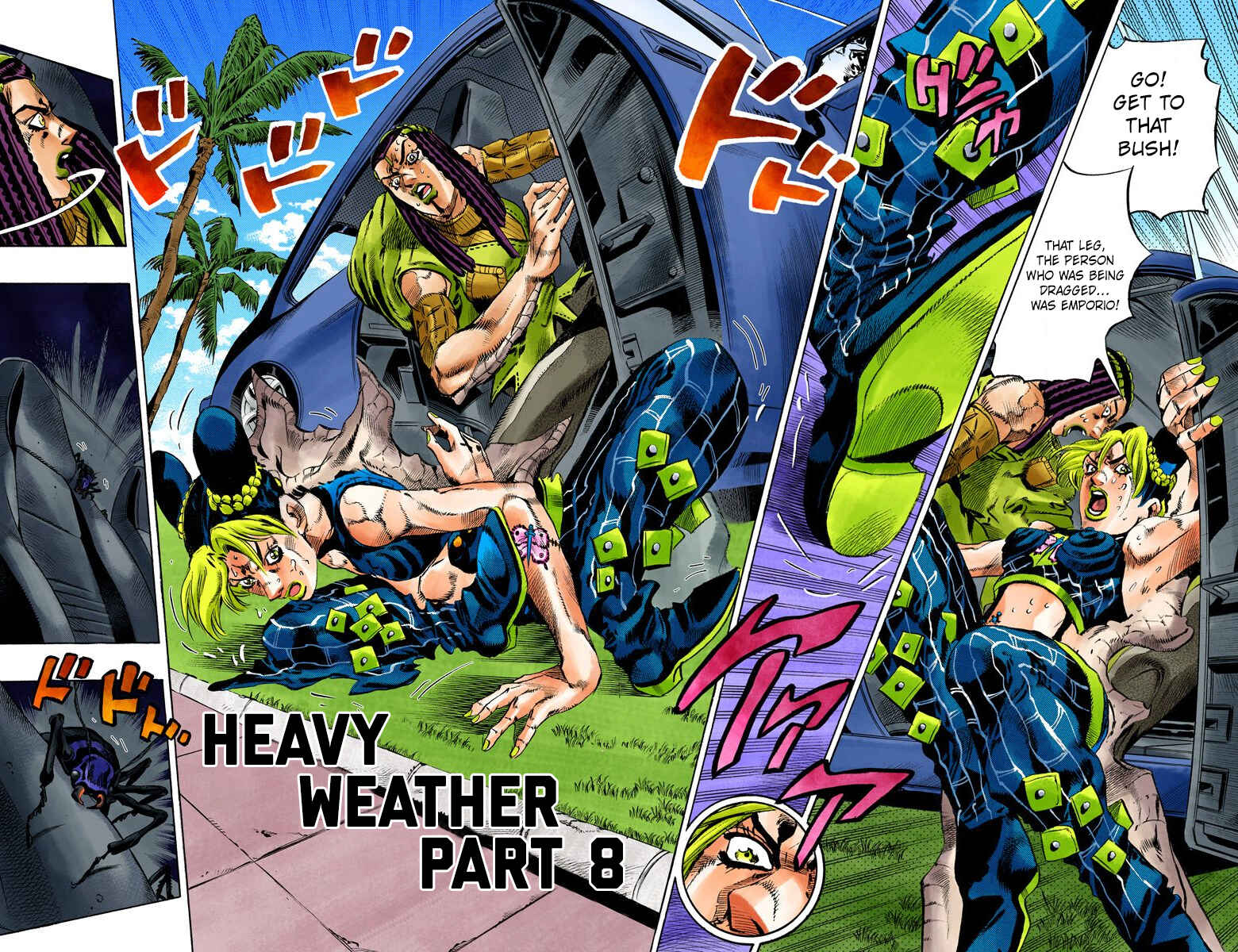 Page 2 Chapter 132 JoJos Bizarre Adventure, Part 6: Stone Ocean (Official Colored)