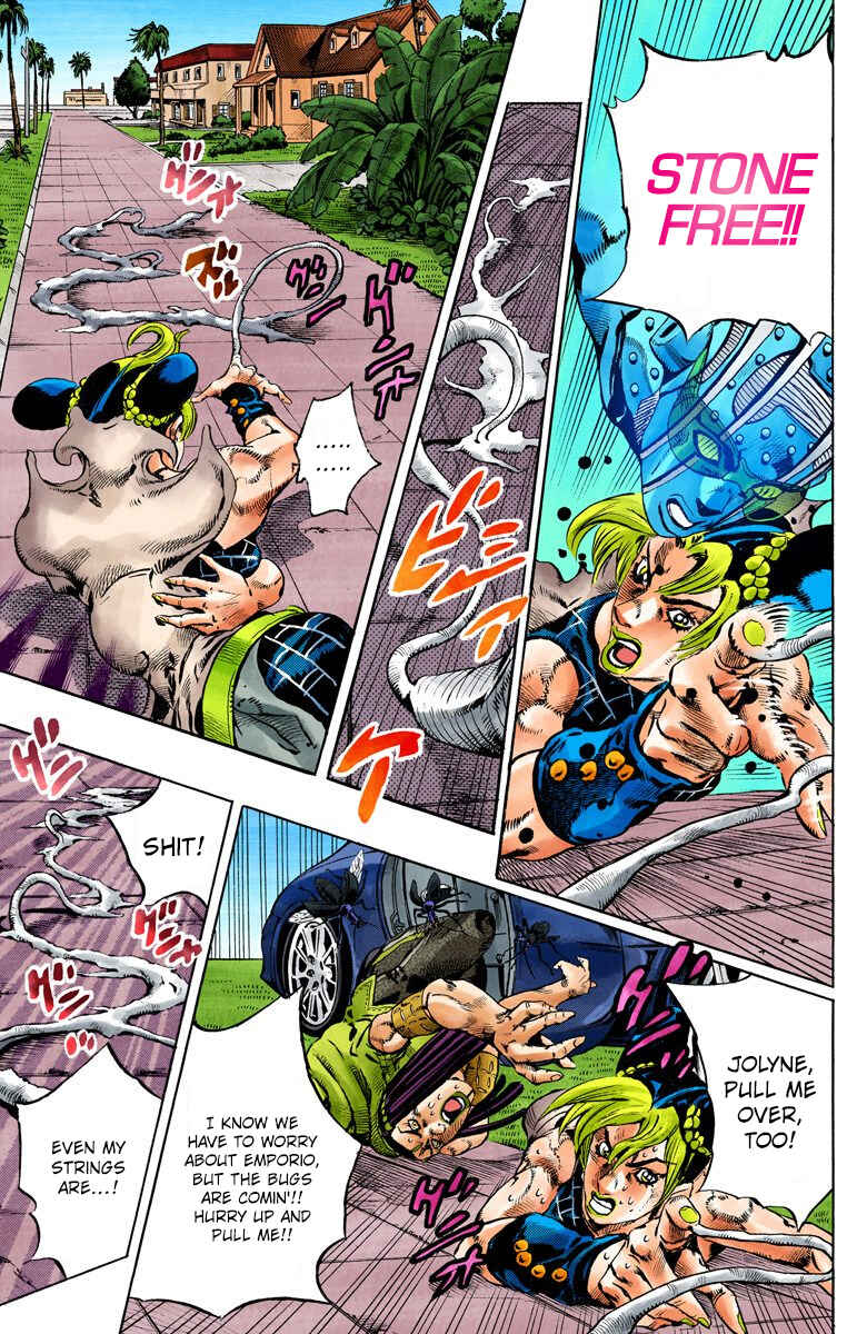 Page 4 Chapter 132 JoJos Bizarre Adventure, Part 6: Stone Ocean (Official Colored)