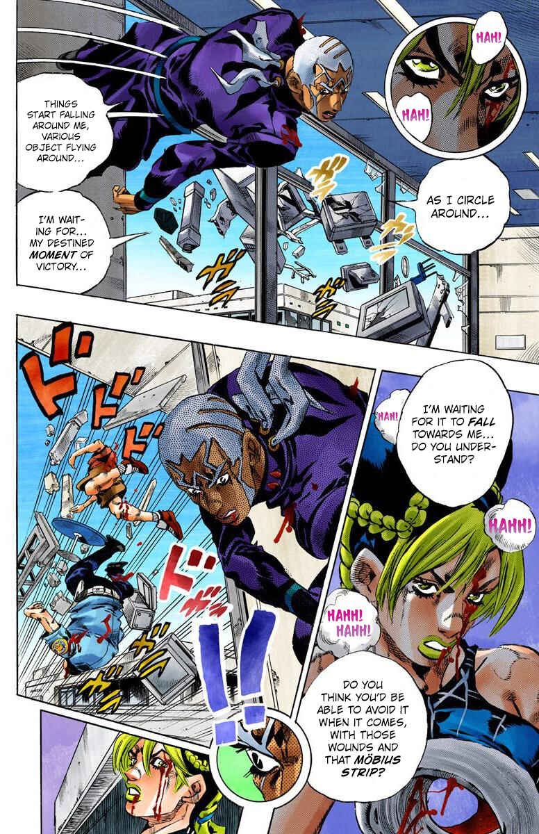Page 8 Chapter 147 JoJos Bizarre Adventure, Part 6: Stone Ocean (Official Colored)