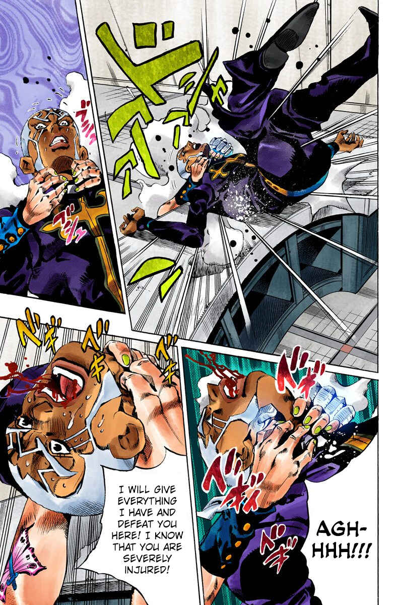 Page 8 Chapter 146 JoJos Bizarre Adventure, Part 6: Stone Ocean (Official Colored)