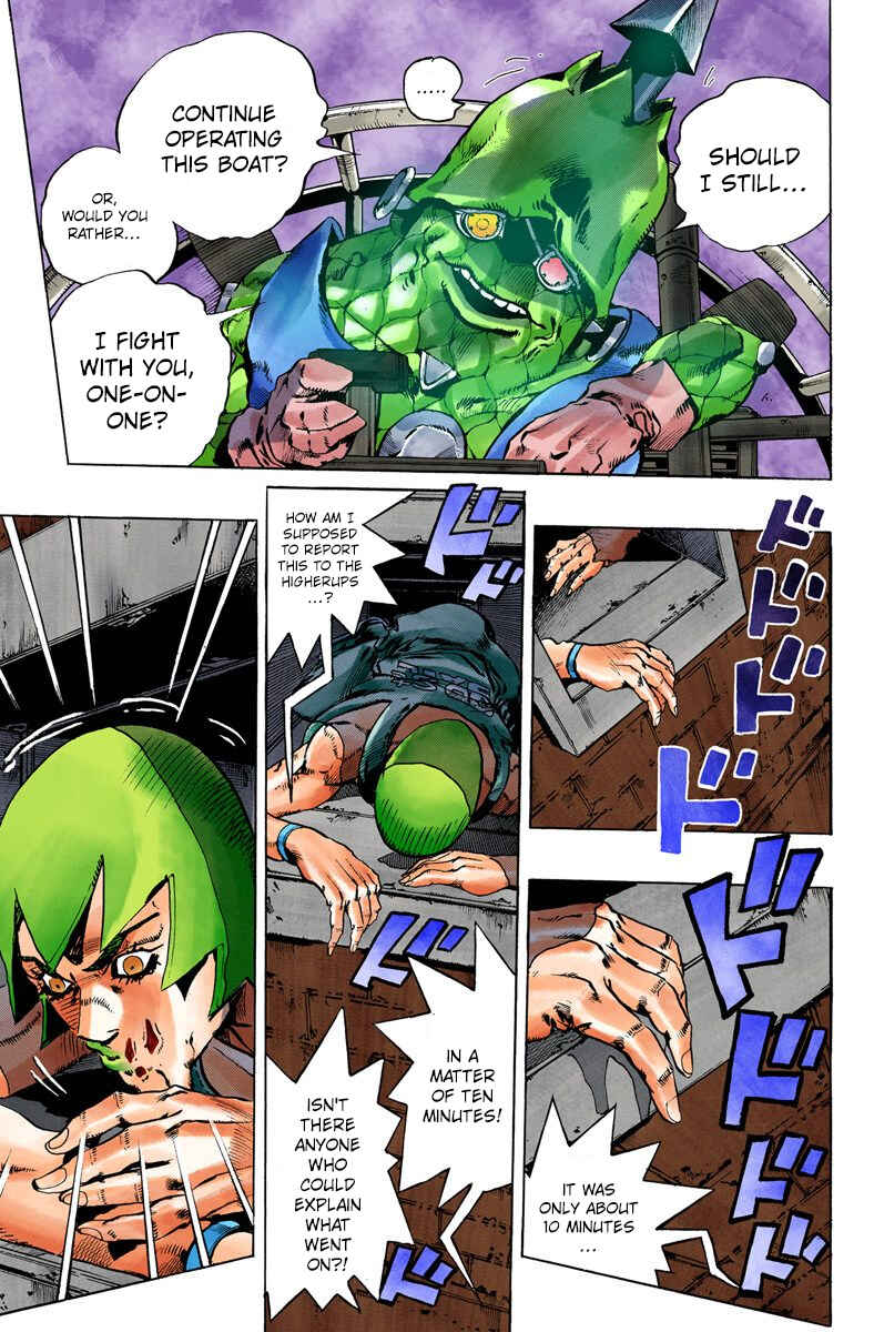 Page 11 Chapter 82 JoJos Bizarre Adventure, Part 6: Stone Ocean (Official Colored)