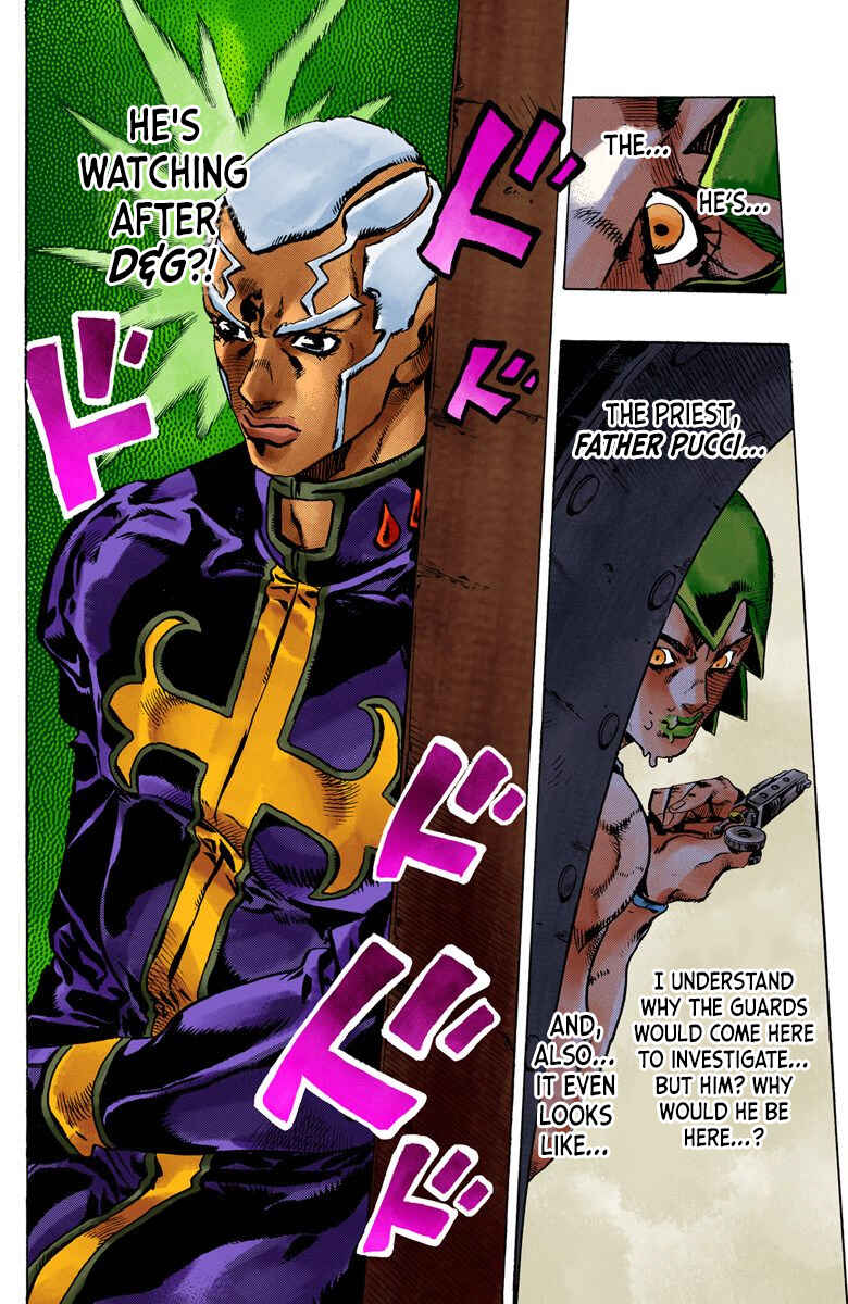 Page 15 Chapter 82 JoJos Bizarre Adventure, Part 6: Stone Ocean (Official Colored)