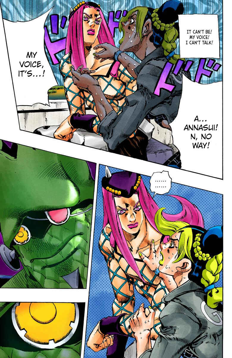 Page 12 Chapter 81 JoJos Bizarre Adventure, Part 6: Stone Ocean (Official Colored)