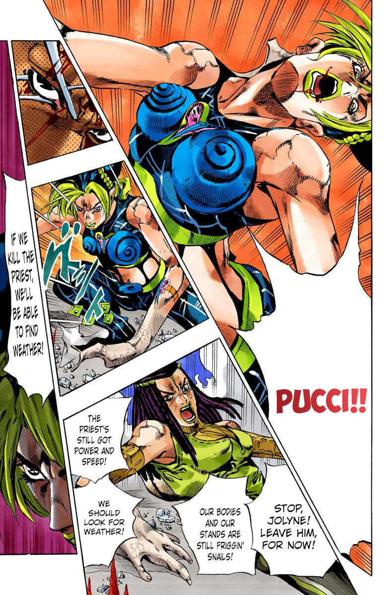 Page 5 Chapter 137 JoJos Bizarre Adventure, Part 6: Stone Ocean (Official Colored)