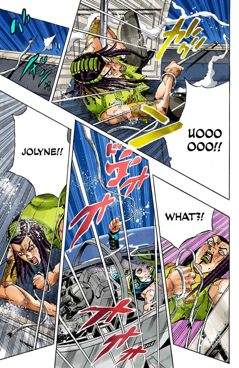 Page 13 Chapter 121 JoJos Bizarre Adventure, Part 6: Stone Ocean (Official Colored)