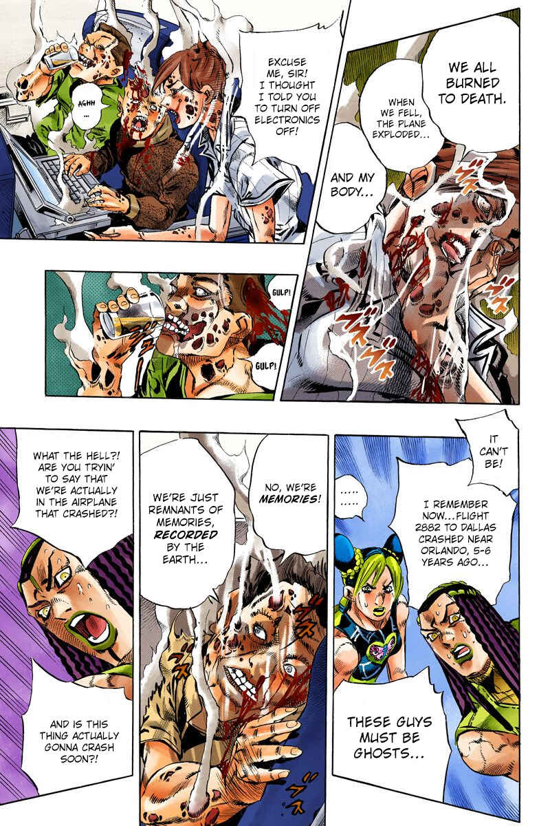 Page 4 Chapter 121 JoJos Bizarre Adventure, Part 6: Stone Ocean (Official Colored)